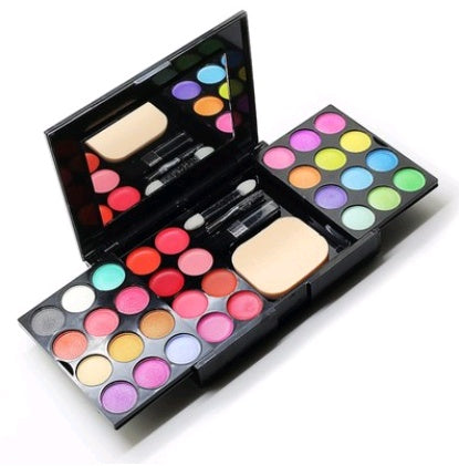 Palette Maquillage Complète 39 Couleurs – Fards, Blush, Bronzer & Anti-cernes