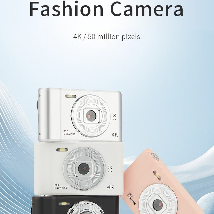 Appareil Photo Numérique Rétro 4K – Selfie HD 48MP, Style Vintage
