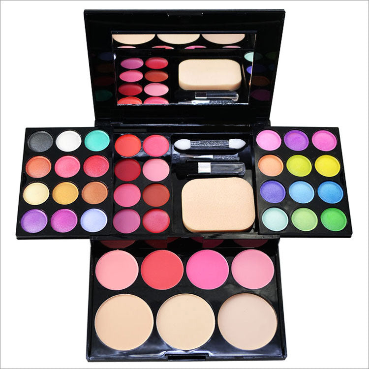Palette Maquillage Complète 39 Couleurs – Fards, Blush, Bronzer & Anti-cernes