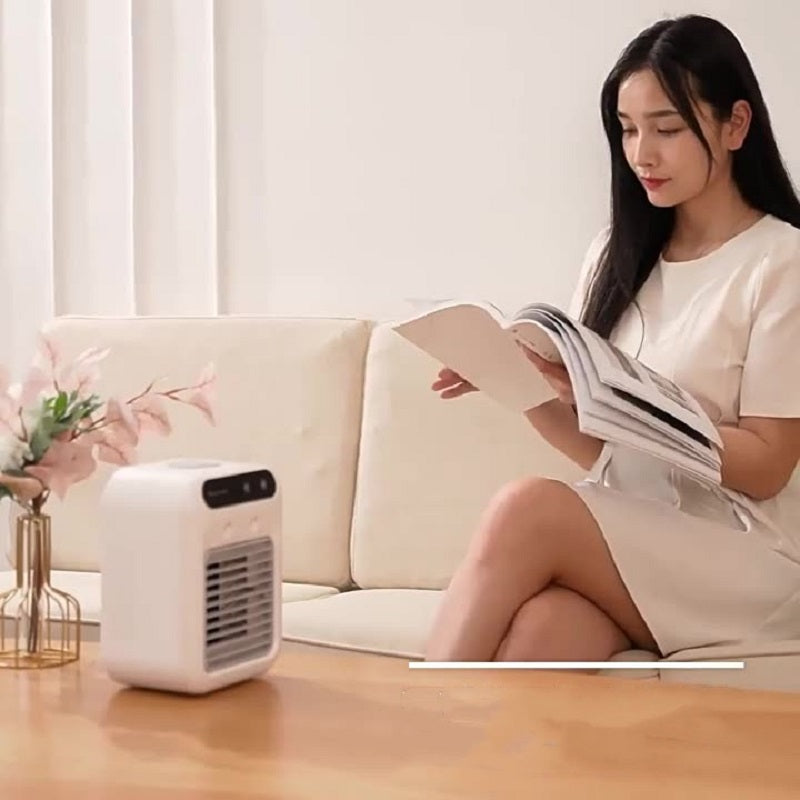 Ventilateur Climatiseur Portable USB – Refroidissement par Atomisation, Écran Tactile, L7/L8