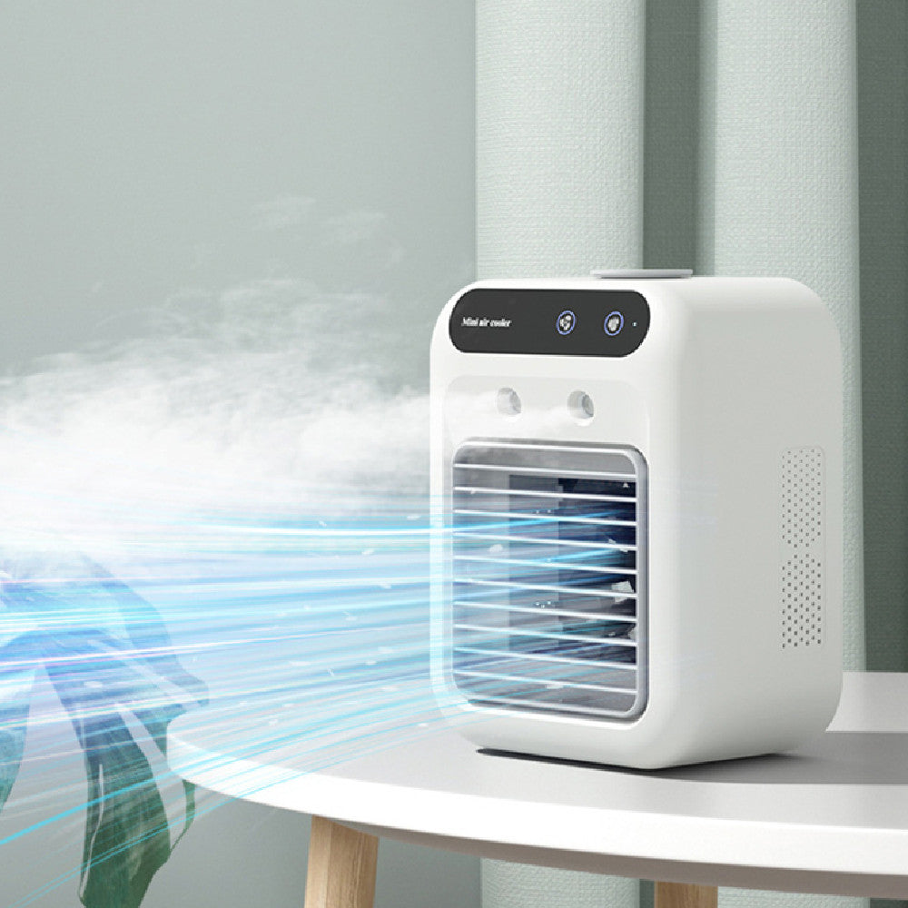 Ventilateur Climatiseur Portable USB – Refroidissement par Atomisation, Écran Tactile, L7/L8