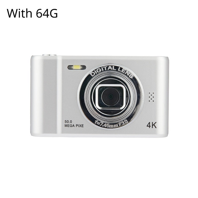 Appareil Photo Numérique Rétro 4K – Selfie HD 48MP, Style Vintage