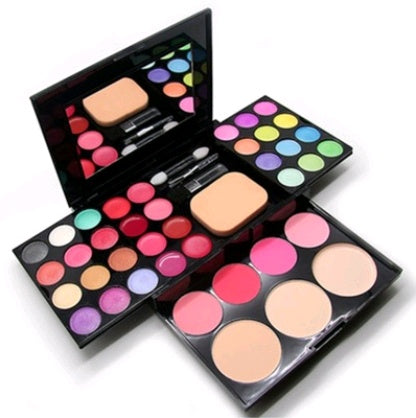 Palette Maquillage Complète 39 Couleurs – Fards, Blush, Bronzer & Anti-cernes