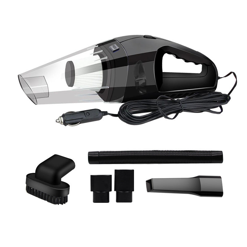 Aspirateur Voiture Portable 12V 120W – Sec & Humide, 4000Pa, Câble 5m