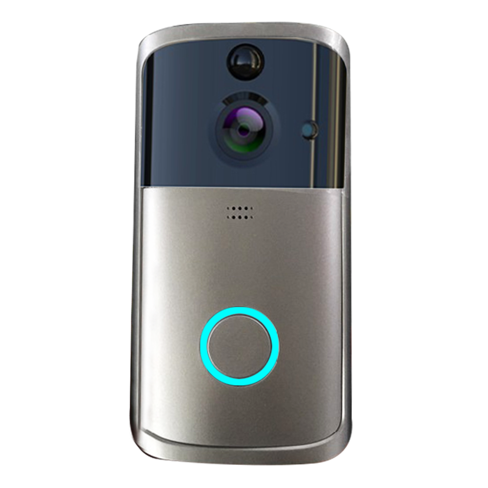 Sonnette Vidéo WiFi Connectée – Vision Nocturne, Interphone & Alertes APP