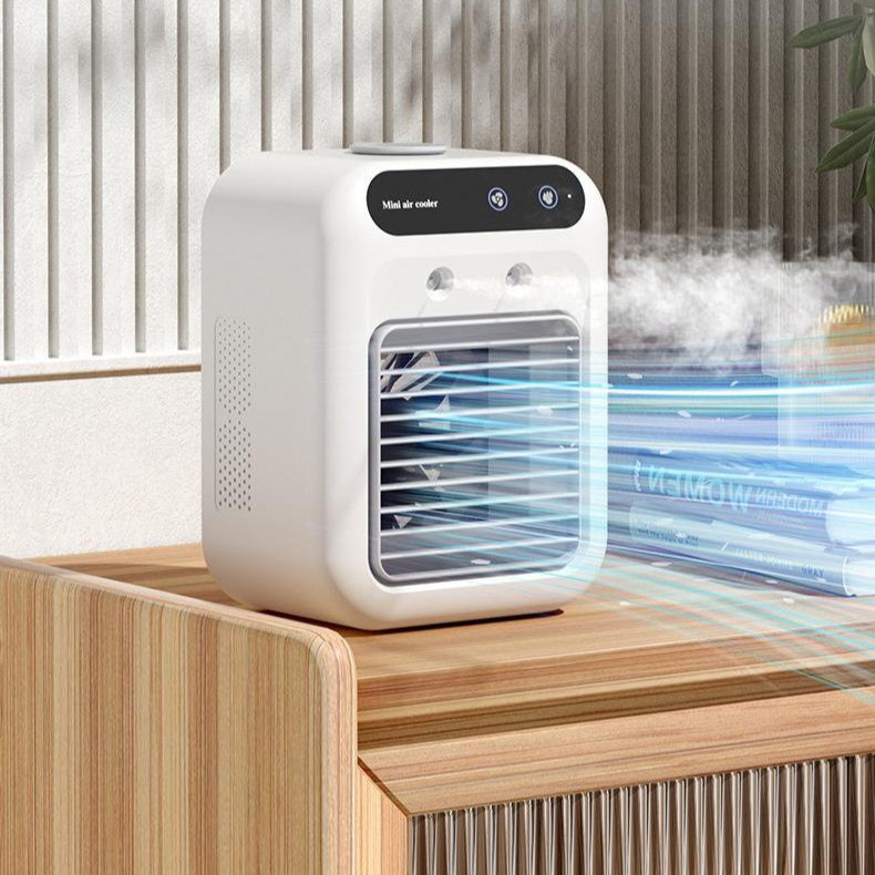 Ventilateur Climatiseur Portable USB – Refroidissement par Atomisation, Écran Tactile, L7/L8