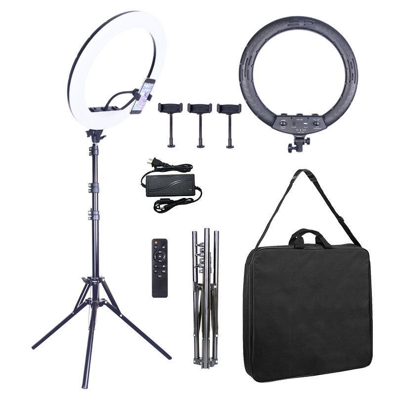 Anneau Lumineux LED 18 Pouces – Éclairage Selfie & Photo, Prise EU